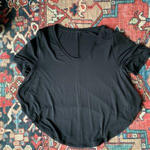 Lululemon Black v neck